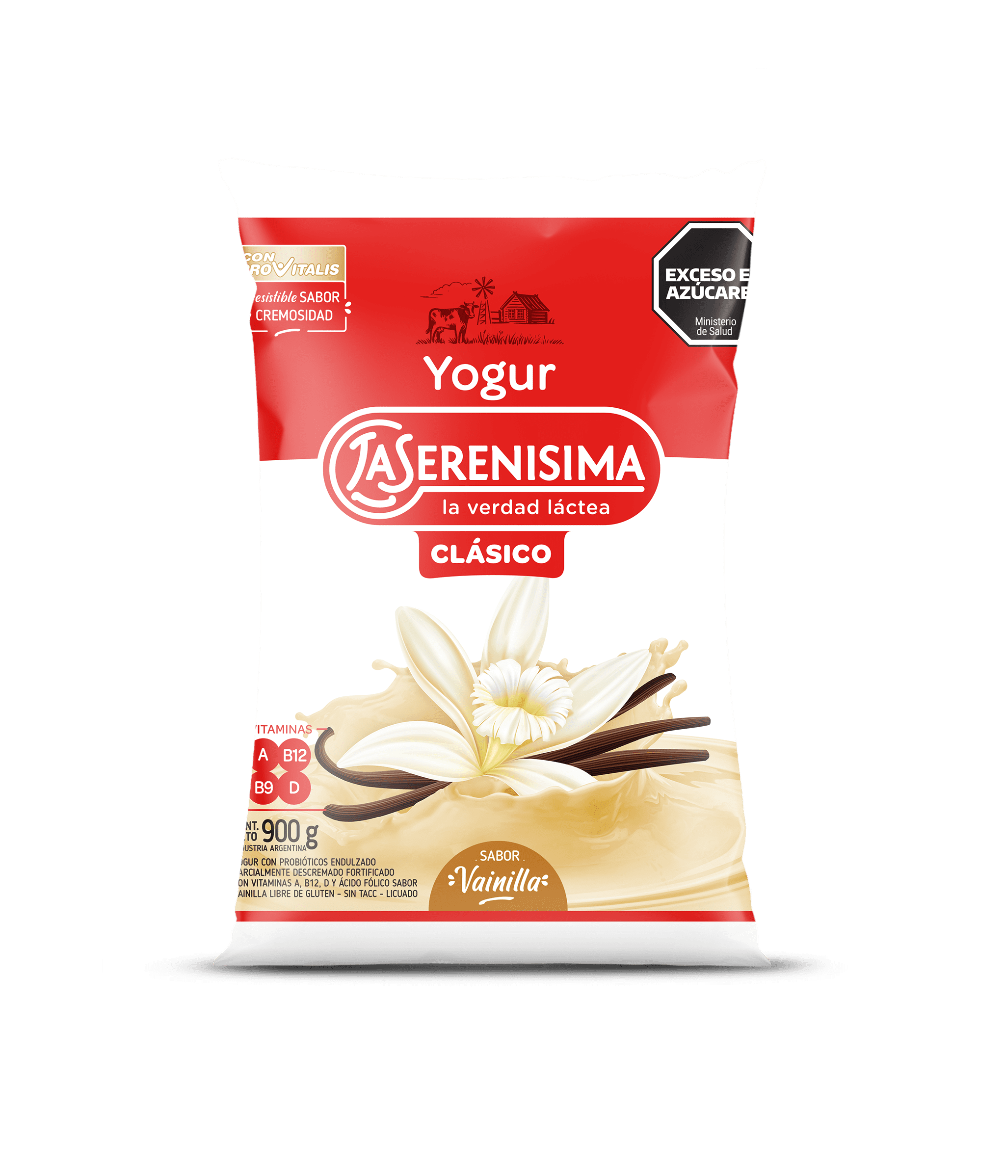 Vainilla 900g La Serenisima Clasica