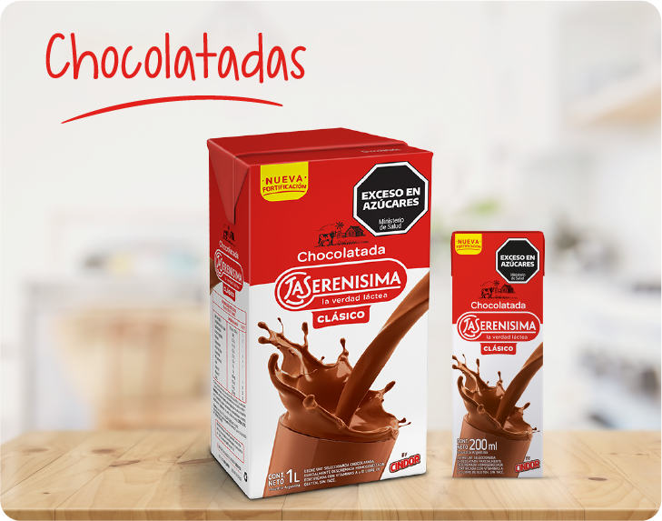 Card Chocolatadas La Serenísima Clásico gradiente