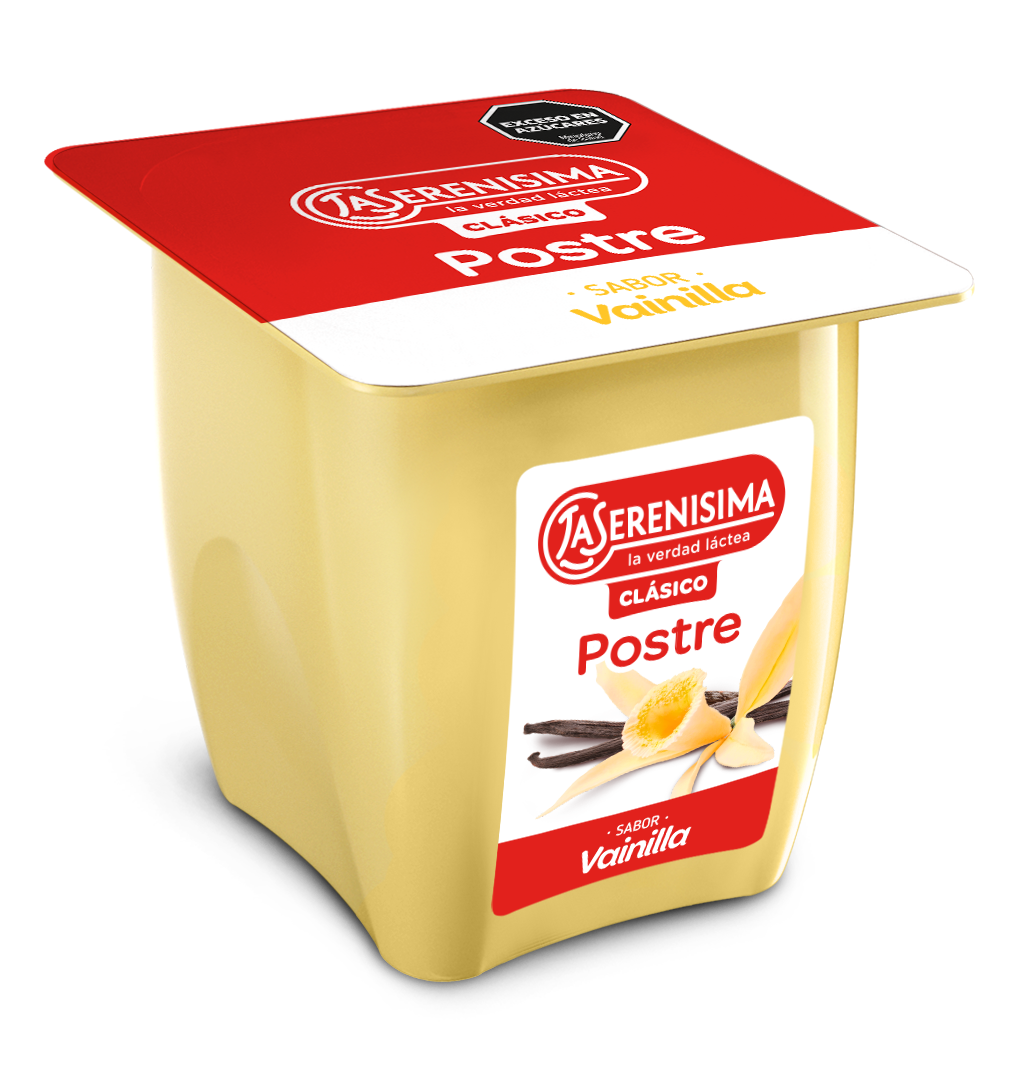 La Serenísima Clásica Postre Vainilla
